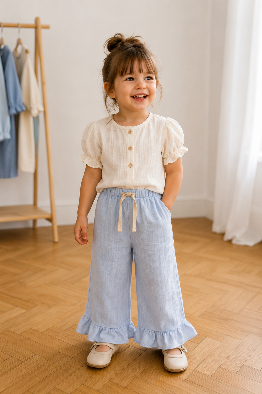 Ruffle Pants