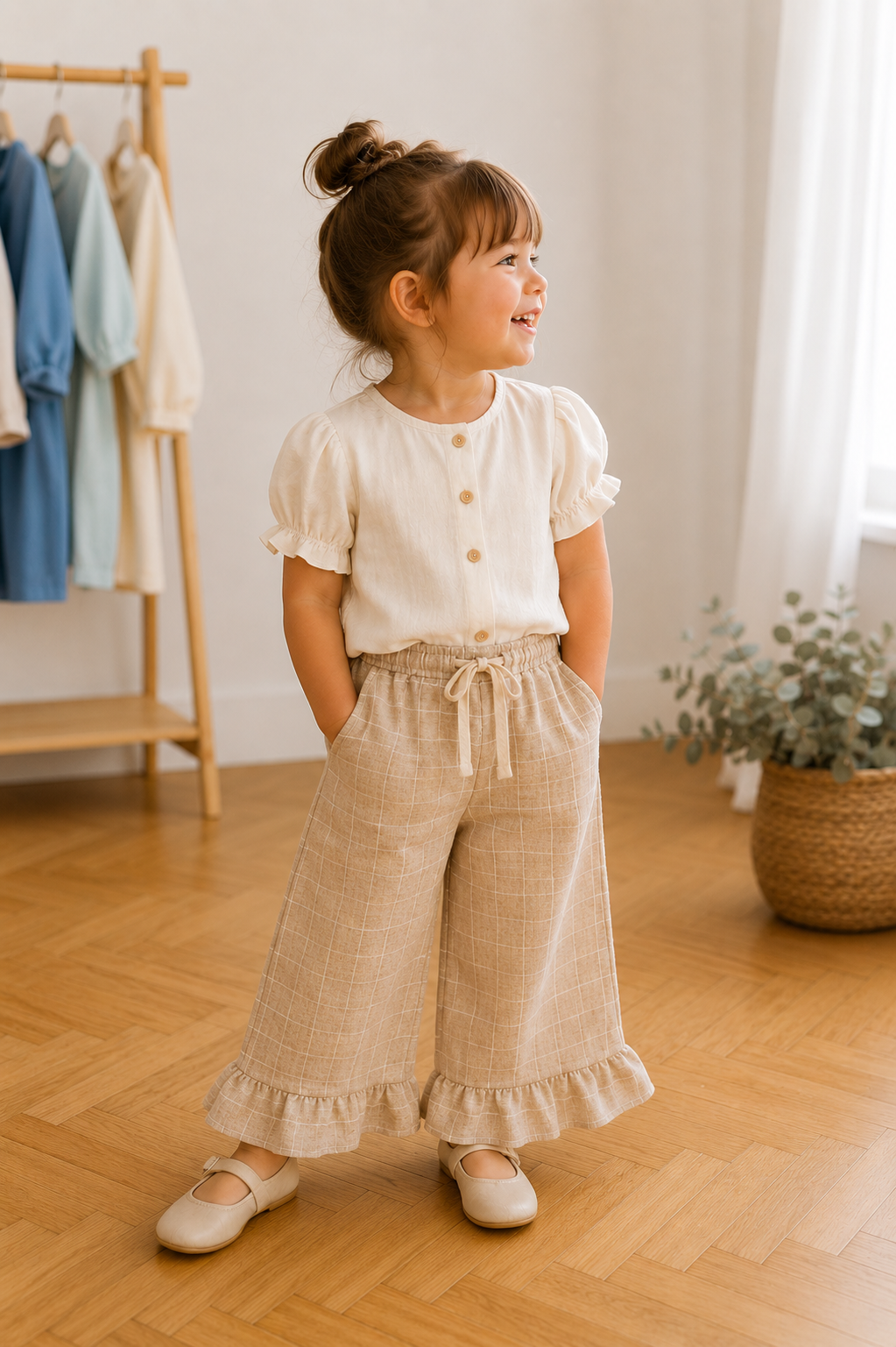 Ruffle Pants